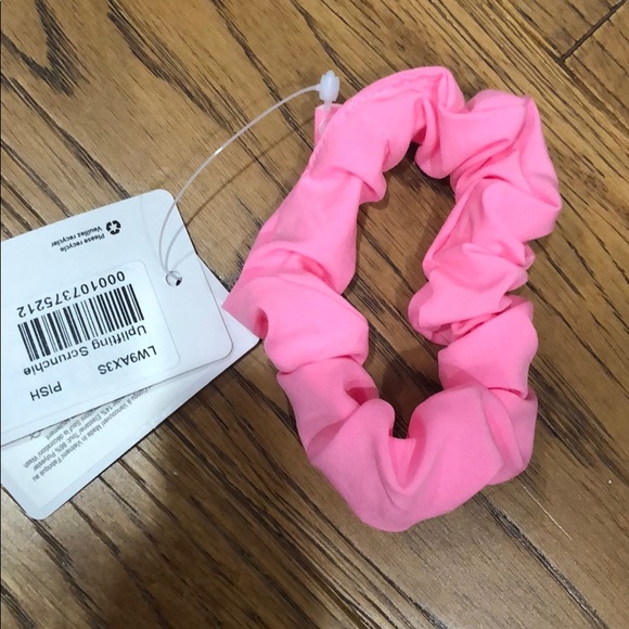 lululemon athletica Accessories - Lululemon Uplifting Scrunchie Pink